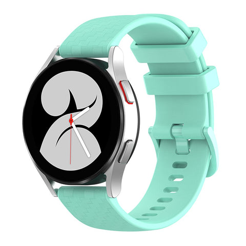 For Samsung Galaxy Watch4 40mm / 44mm / Watch4 Classic 42mm / 46mm / Huawei Watch 3 Pro New / Watch 3 Pro 20mm Silicone Watch Strap Soft Quick Release Wrist Band with Buckle