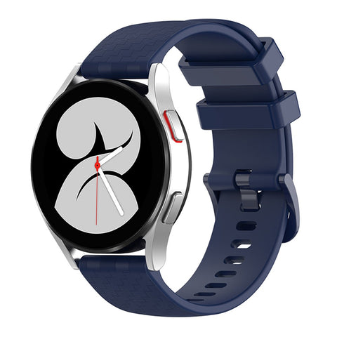 For Samsung Galaxy Watch4 40mm / 44mm / Watch4 Classic 42mm / 46mm / Huawei Watch 3 Pro New / Watch 3 Pro 20mm Silicone Watch Strap Soft Quick Release Wrist Band with Buckle