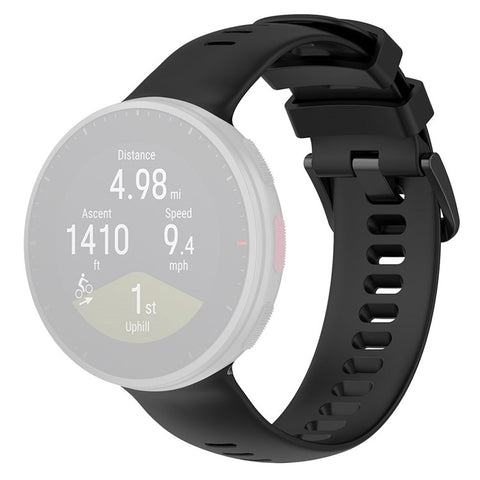 For Polar Vantage V2 Watch Strap Replacement Silicone Solid Color Sweat-Proof Watch Band