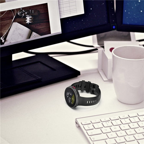 For Polar Vantage V2 Watch Strap Replacement Silicone Solid Color Sweat-Proof Watch Band