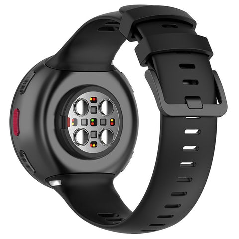 For Polar Vantage V2 Watch Strap Replacement Silicone Solid Color Sweat-Proof Watch Band