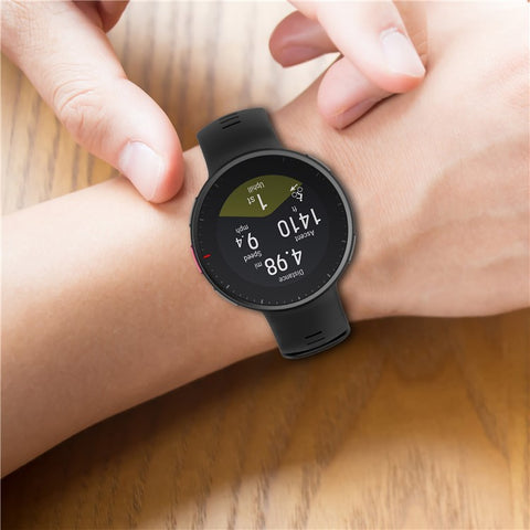 For Polar Vantage V2 Watch Strap Replacement Silicone Solid Color Sweat-Proof Watch Band