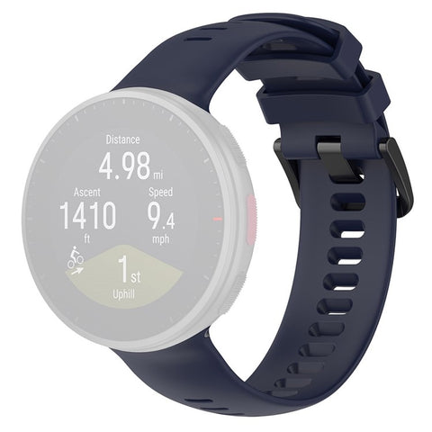 For Polar Vantage V2 Watch Strap Replacement Silicone Solid Color Sweat-Proof Watch Band