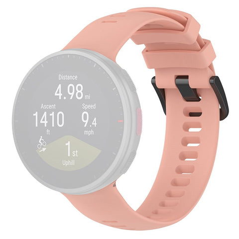 For Polar Vantage V2 Watch Strap Replacement Silicone Solid Color Sweat-Proof Watch Band