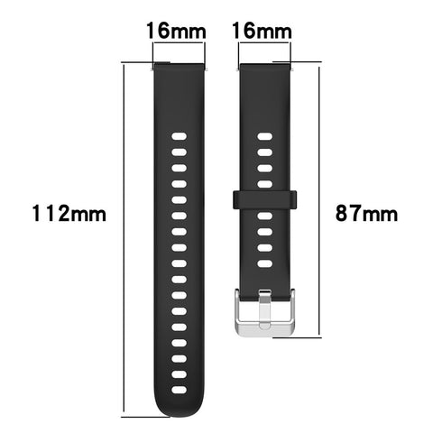 For Huawei Watch Fit mini / Talkband B6 / B3 Replacement Watch Band 16mm Watch Strap Silicone Watchband