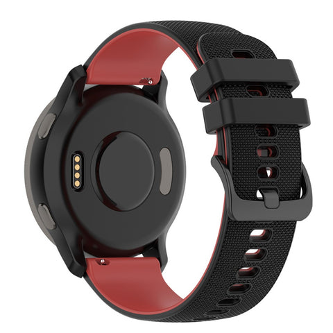 For Huawei Watch Buds / Watch GT 42mm 46mm / Watch GT 3 Pro 46mm Silicone Watch Band 22mm Dual-Color Soft Strap