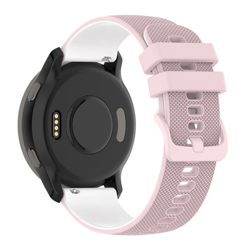 For Huawei Watch Buds / Watch GT 42mm 46mm / Watch GT 3 Pro 46mm Silicone Watch Band 22mm Dual-Color Soft Strap