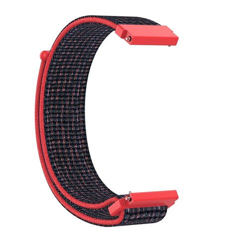 For Garmin Forerunner 265S / 255S / Venu 2S Wrist Band 18mm Universal Nylon Adjustable Watch Strap