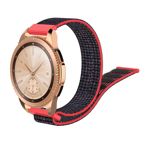 For Garmin Forerunner 265S / 255S / Venu 2S Wrist Band 18mm Universal Nylon Adjustable Watch Strap
