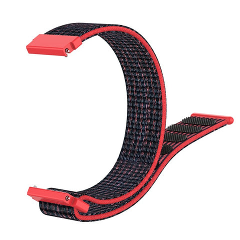 For Garmin Forerunner 265S / 255S / Venu 2S Wrist Band 18mm Universal Nylon Adjustable Watch Strap