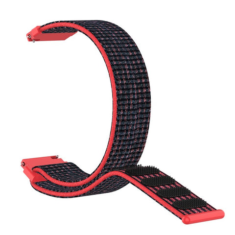 For Garmin Forerunner 265S / 255S / Venu 2S Wrist Band 18mm Universal Nylon Adjustable Watch Strap