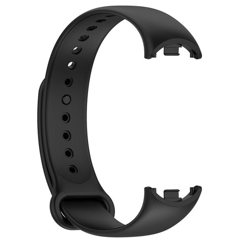 For Xiaomi Smart Band 10 NFC / 10 / 9 NFC / 9 / 8 NFC / 8 Solid Color Silicone Watch Strap Replacement Wrist Band