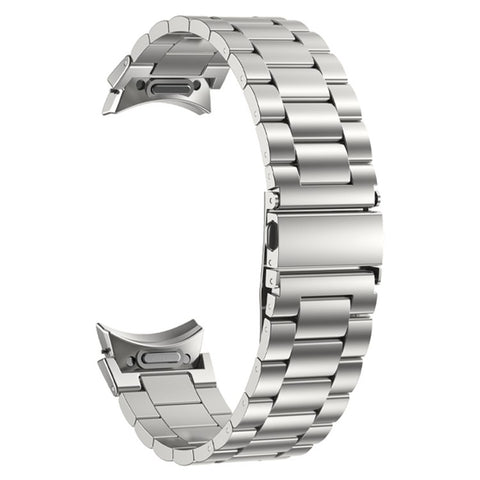 For Samsung Galaxy Watch FE 40mm / Watch6 / Watch6 Classic / Watch 5 / Watch 5 Pro Flat Buckle Watch Strap Metal Replacement Watch Band