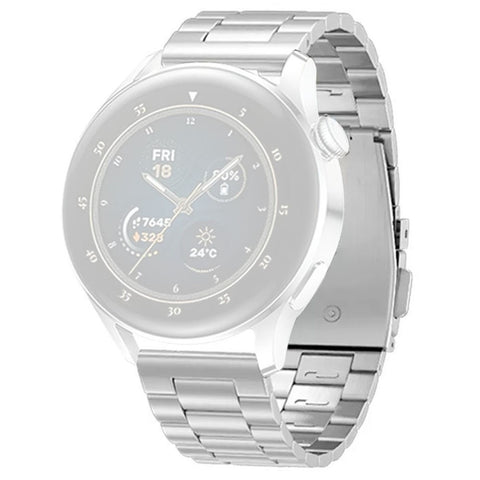For Huawei Watch GT 7 46mm / Watch GT 4 46mm / GT 3 46mm / GT 2 46mm Watch Strap 3 Beads Titanium Steel Quick-Release-22mm Wrist Band