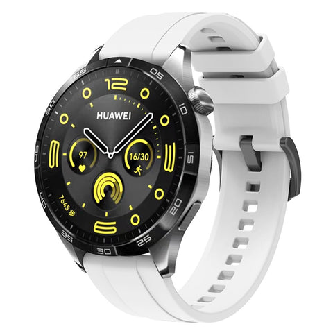 For Huawei Watch GT 4 46mm Smart Watch Band 22mm Silicone Strap Replacement