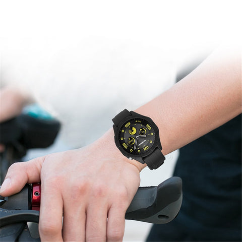 For Huawei Watch GT 4 46mm Smart Watch Band 22mm Silicone Strap Replacement