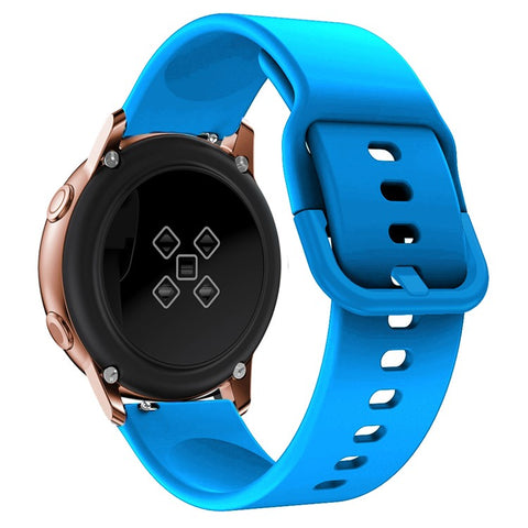 KALEBOL KLB-SXKGJ-001 20mm Adjustable Watch Strap Replacement Silicone Wrist Band