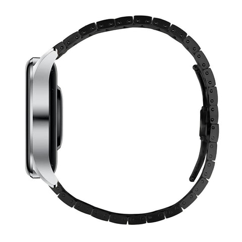 For Huawei Watch 3 / Watch 3 Pro Metal Watch Strap Stainless Steel Butterfly Buckle Wrist Band