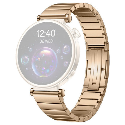 Watch Strap for Huawei Watch GT 4 41mm/Garmin Venu 3S/2S Stainless Steel 18mm Universal Replacement Wrist Band