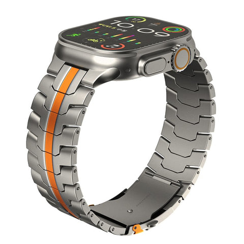 For Apple Watch Ultra 3 2 1 49mm / Series 11 10 46mm / 9 8 7 45mm / SE3 SE2 SE 6 5 4 44mm / 3 2 1 42mm Watch Strap Titanium