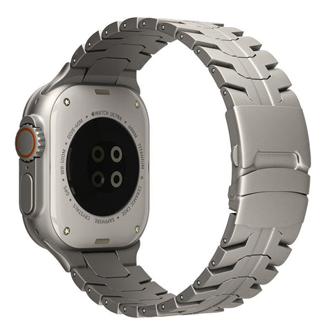 For Apple Watch Ultra 3 2 1 49mm / Series 11 10 46mm / 9 8 7 45mm / SE3 SE2 SE 6 5 4 44mm / 3 2 1 42mm Watch Strap Titanium