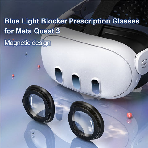 STARTRC GAMES For Meta Quest 3 VR Glasses Anti-Scratch Ring Myopia Lens 400-600 Degree (Astigmatism: 50-200 Degree)