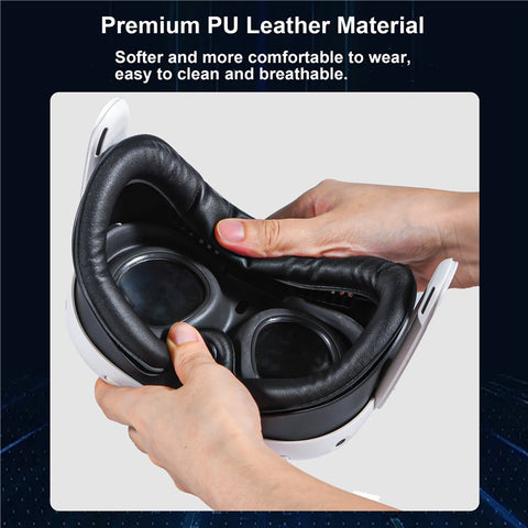 STARTRC GAMES Facial Interface Face Cover with Cooling Fan for Meta Quest 3 Accessories Set