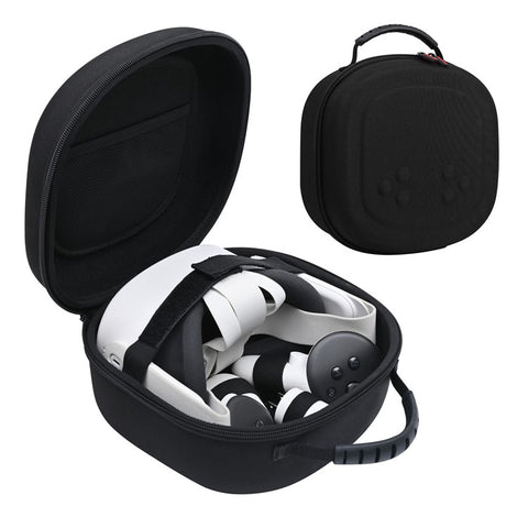 STARTRC GAMES For Meta Quest 3S / Quest 3 / Quest 2 Carrying Case Snowflake Cloth VR Headset Storage Bag