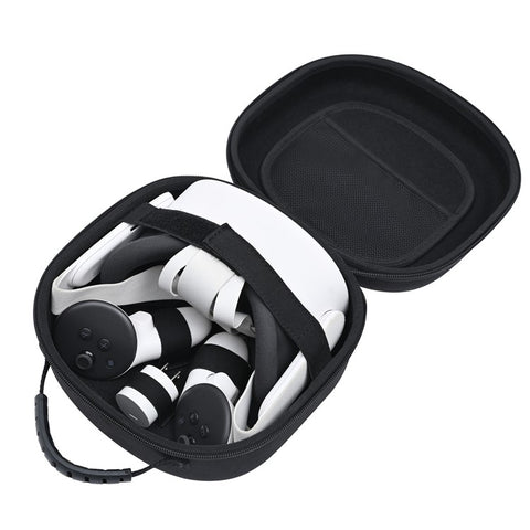 STARTRC GAMES For Meta Quest 3S / Quest 3 / Quest 2 Carrying Case Snowflake Cloth VR Headset Storage Bag