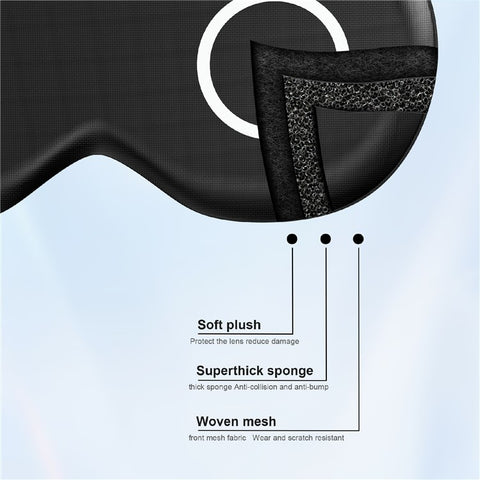 STARTRC GAMES For Meta Quest 3S / Apple Vision Pro VR Lens Cover Dustproof Eye Mask Protective Shield