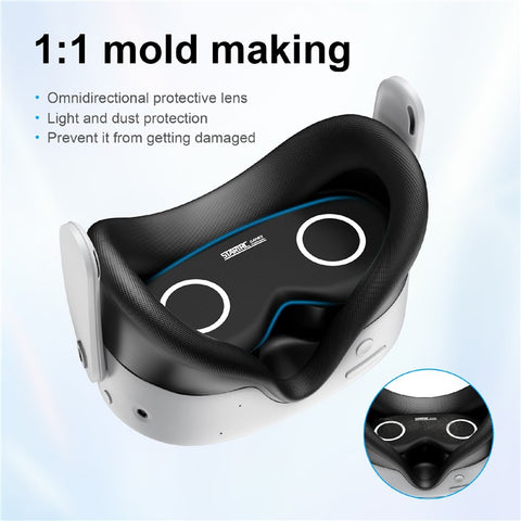 STARTRC GAMES For Meta Quest 3S / Apple Vision Pro VR Lens Cover Dustproof Eye Mask Protective Shield