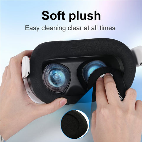 STARTRC GAMES For Meta Quest 3S / Apple Vision Pro VR Lens Cover Dustproof Eye Mask Protective Shield