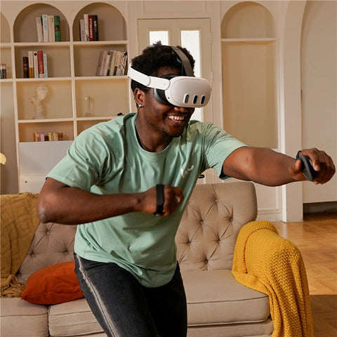 KIWI DESIGN K4 QS02 For Meta Quest 3 / 3S Head Strap VR Headset Soft Cushion Headband Pressure Reducing