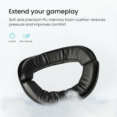 KIWI DESIGN Q31-SPCU For Meta Quest 3 / 3S Head Strap Cushion Foldable Comfort VR Headband Extended Battery Life