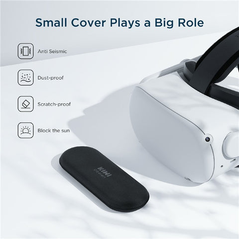 KIWI DESIGN QP01 Lens Protector Pad For Meta Quest 3S / 3 / 2 / Apple Vision Pro VR Headsets Sunlight Dust Protection
