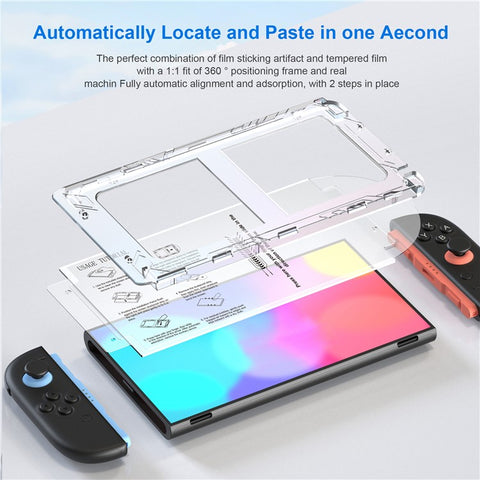 STARTRC GAMES 2 Pcs For Nintendo Switch 2 Screen Protector Tempered Glass Film with Applicator Tool