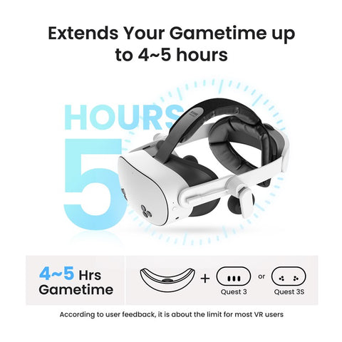 KIWI DESIGN K4 DUO For Meta Quest 3  /  3S Comfort Head Strap High-Quality Headphones VR Headband