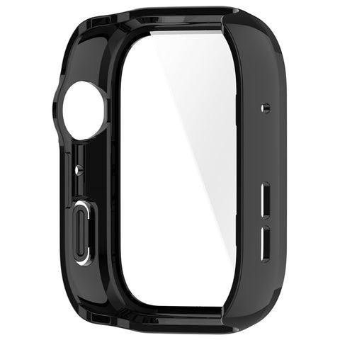 For Huawei Watch Fit 4 Watch Case PC Frame Cover with Tempered Glass Screen Film