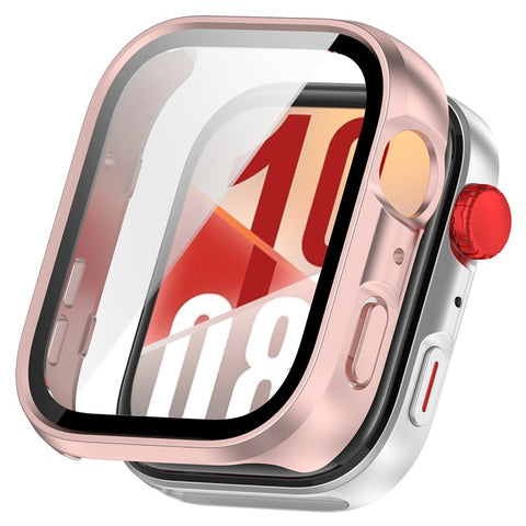 For Huawei Watch Fit 4 Watch Case PC Frame Cover with Tempered Glass Screen Film