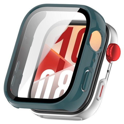 For Huawei Watch Fit 4 Watch Case PC Frame Cover with Tempered Glass Screen Film