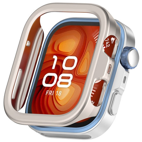 For Huawei Watch Fit 4 Watch Case Half-Wrapped Hollow Hard PC Protective Cover