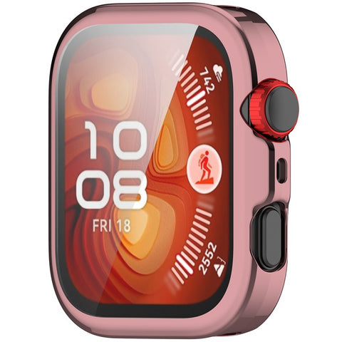 For Huawei Watch Fit 4 Watch Case Full Coverage Flexible TPU Electroplating Cover