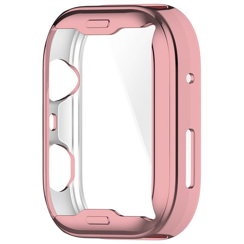 For Huawei Watch Fit 4 Watch Case Full Coverage Flexible TPU Electroplating Cover