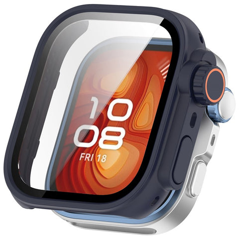 For Huawei Watch Fit 4 Watch Case Instant Transformation Ultra 2 Hard PC Cover with Tempered Glass