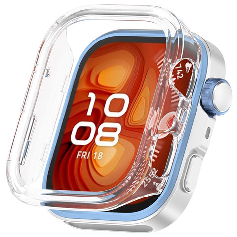For Huawei Watch Fit 4 Pro Watch Case Half-Wrapped Hollow Hard PC Protective Cover