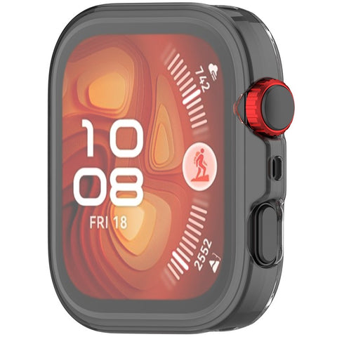 For Huawei Watch Fit 4 Pro TPU Watch Case Full Coverage Transparent Protective Cover