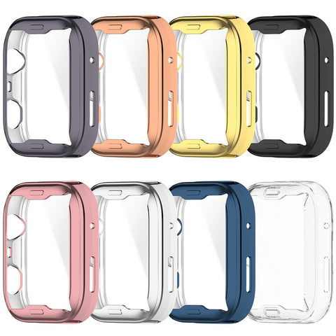 For Huawei Watch Fit 4 Pro TPU Watch Case Full Coverage Transparent Protective Cover