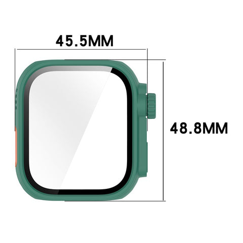 For Huawei Watch Fit 4 Pro Watch Case Instant Transformation Ultra 2 Hard PC Cover with Tempered Glass