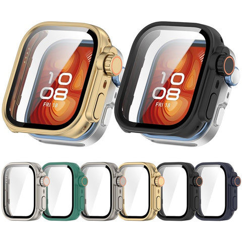 For Huawei Watch Fit 4 Pro Watch Case Instant Transformation Ultra 2 Hard PC Cover with Tempered Glass