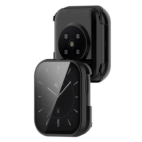 For Oppo Watch SE Watch Case PC Frame with Tempered Glass Screen Film